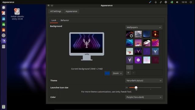 Ubuntu Unity 23.04 - Linux - remix of Ubuntu featuring the Unity7 смотреть онлайн