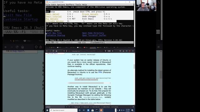 Complete Macaulay 2 Installation Tutorial for Windows 10 and Linux смотреть онлайн