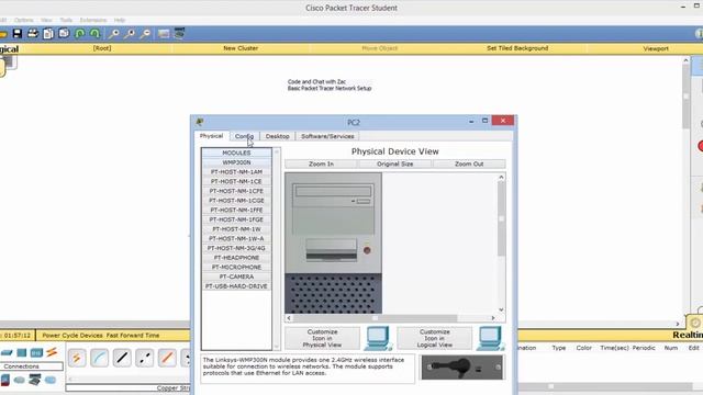 Baisc Cisco Packet Tracer Skills Tutorial Part 2 смотреть онлайн
