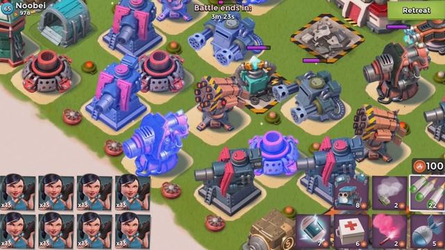 ALL ZOOKA = HARD! | Boom Beach | REAL PLAYER ATTACKS смотреть онлайн
