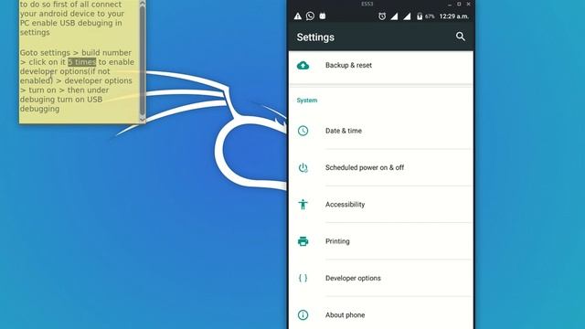 Cast your android phone to Linux смотреть онлайн