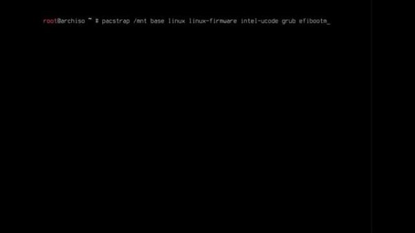 How to install arch linux in BIOS mode