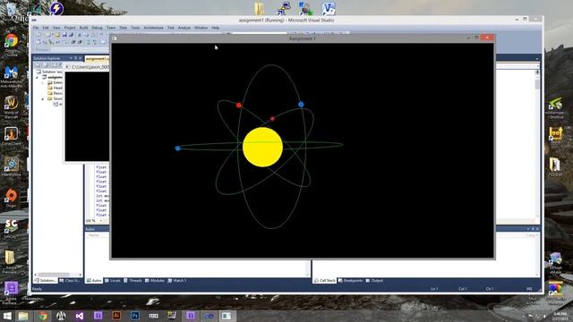 Atom Made with OpenGL in C++ смотреть онлайн
