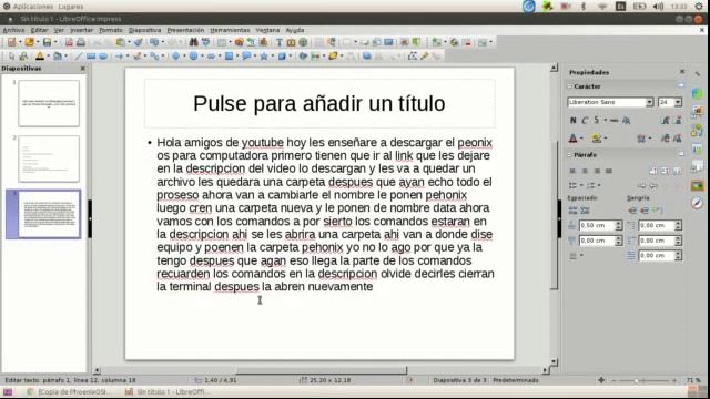 como descargar peonix en ubuntu смотреть онлайн