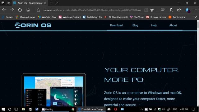 First Linux for beginners Distro I will test Zorin OS смотреть онлайн