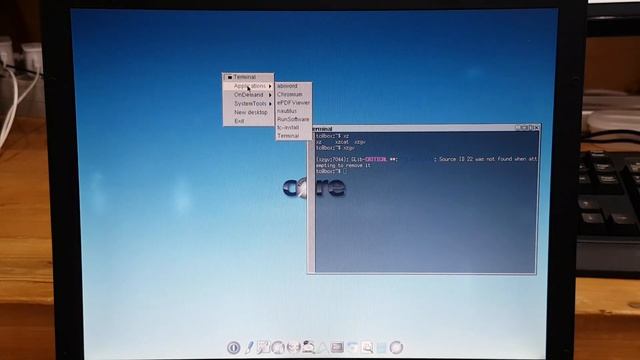 Image Viewer for Tinycore Linux смотреть онлайн