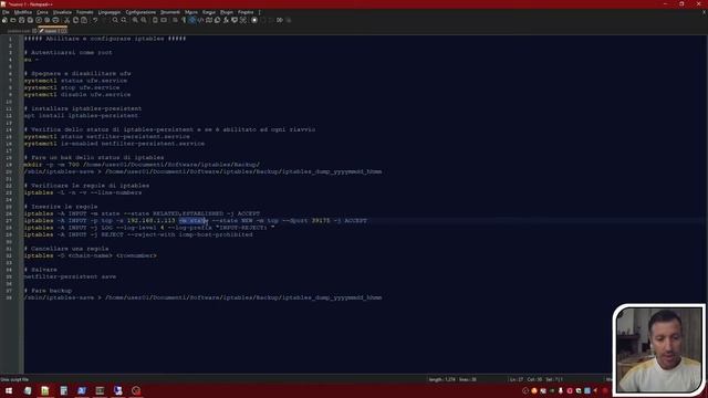 Secure SHell (SSH) - La guida pratica - 8. Configurazione del firewall mediante iptables смотреть онлайн