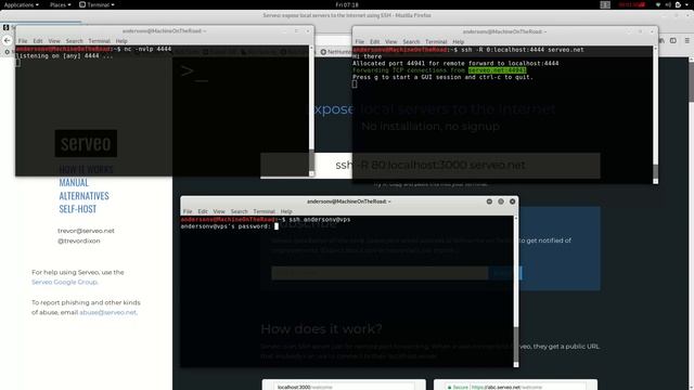 SERVEO: uma alternativa ao ngrok (conexão reversa) смотреть онлайн