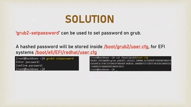 Linux Interview Q&A #46 - How to set password on grub prompt ? смотреть онлайн