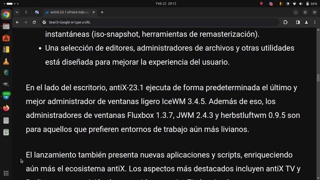 antiX-23.1 ofrece más opciones y flexibilidad para los entusiastas de Linux смотреть онлайн