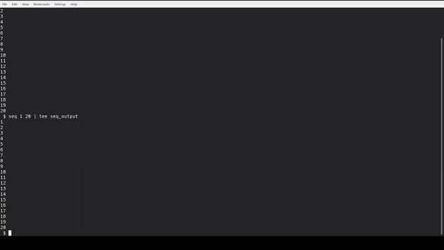 tee | Linux | Command Line смотреть онлайн