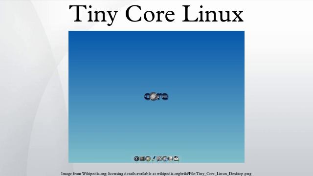 Tiny Core Linux смотреть онлайн