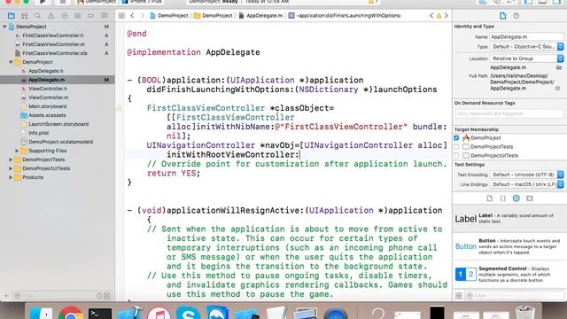 How to Create iOS Project in Objective c смотреть онлайн