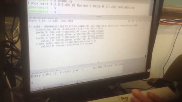 IPv6 RA Flood v. Mint Linux смотреть онлайн