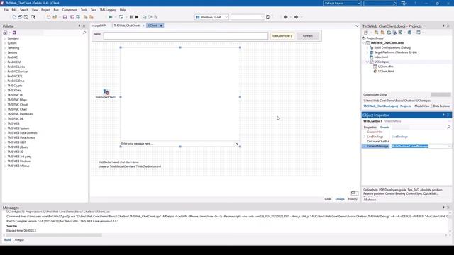 TMS WEB Core: TWebChatbox control смотреть онлайн