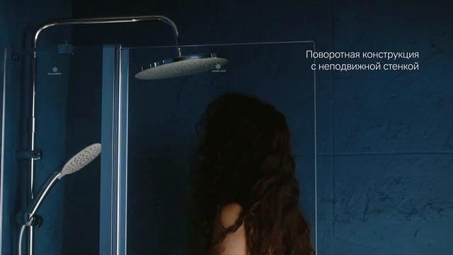 Шторка на ванну AM.PM Gem 80см (распашная). смотреть онлайн