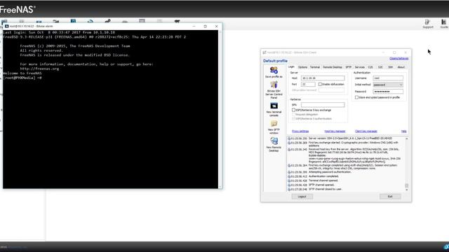 Setting Up SSH onf Freenas смотреть онлайн