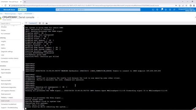 Azure Check Point Firewall : Disk space increase all Gaia OS !! смотреть онлайн