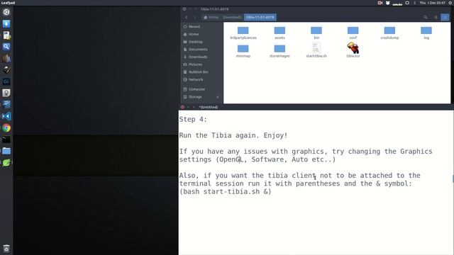 How to install Tibia 11 on Linux - 2016 смотреть онлайн
