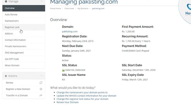 How to Get EPP code for your domain in just one "Right" click? смотреть онлайн