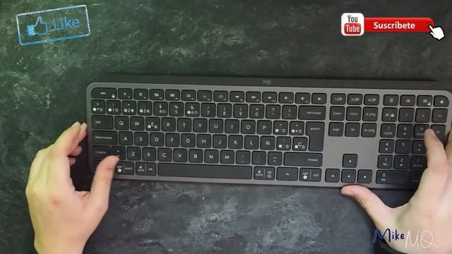 LOGITECH MX KEYS. Teclado inalambrico, bluetooth, retroiluminado y baterias. смотреть онлайн