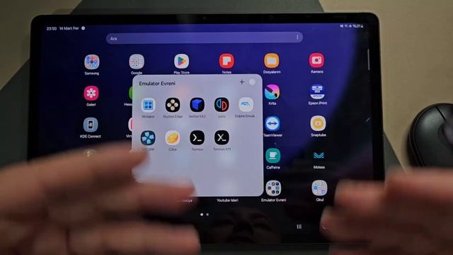 Samsung Tab S9 Plus ve Yuzu, Aethersx2, Winlator, Mobox, Linux Emülatörleri смотреть онлайн