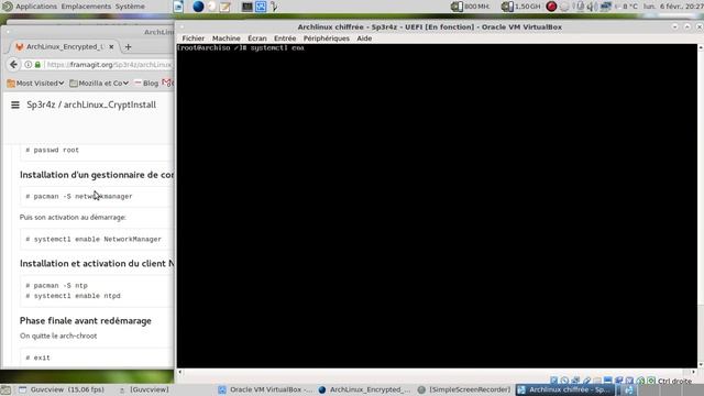 Installer à la main une Archlinux chiffrée en mode UEFI. смотреть онлайн