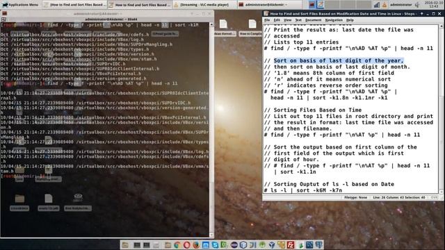 How to Find and Sort Files Based on Modification Date and Time in Linux смотреть онлайн