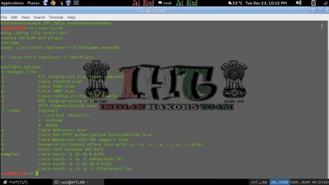 How to use cisco-tourch in kali linux смотреть онлайн
