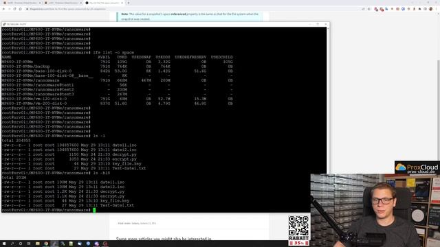 Mit ZFS Snapshots gegen Ransomware? - Sinnvoll oder Gefährlich? смотреть онлайн