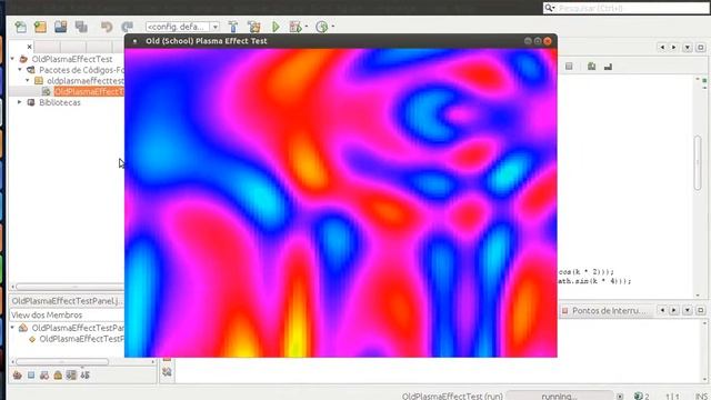 Java 2D Effect from scratch - Old school plasma effect test смотреть онлайн