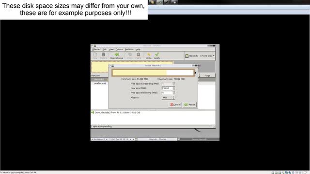 Gparted Disk Expansion Tutorial - VMware/vSphere смотреть онлайн