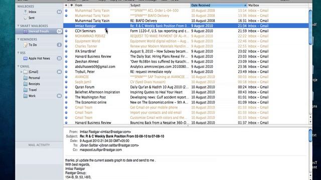 Creating smart mailbox for Unread mail in Apple Mail.app смотреть онлайн