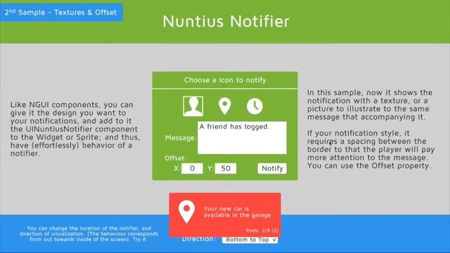 Nuntius Notifier - Demo смотреть онлайн