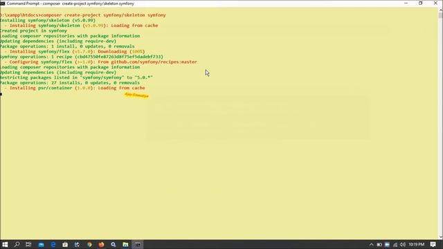 Symfony5 Installation Part-01| Install By Composer смотреть онлайн