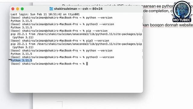 Casharka 1aad | Dajinta Python iyo Diyarinta Setupka Envrionmentga || Barashada Aasaaska Python смотреть онлайн