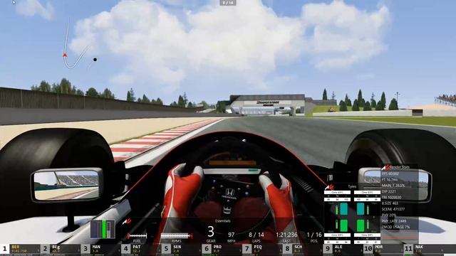 Assetto Corsa 1991 Formula One World Championship Season 2. French Grand Prix. смотреть онлайн