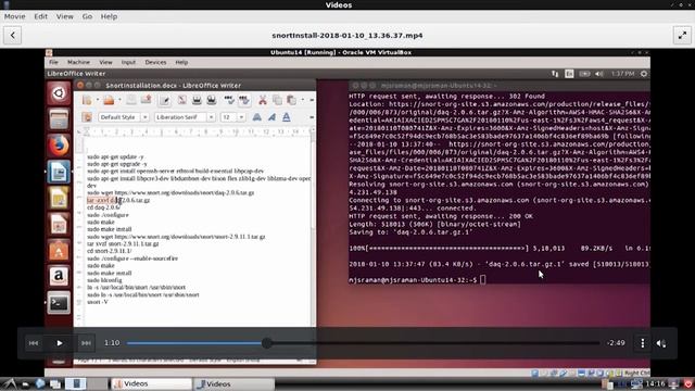 SNORT Installation смотреть онлайн