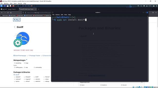 Download ARPSPOOF Tool in Kali Linux 2022.3 || Network Hacking Tool. смотреть онлайн