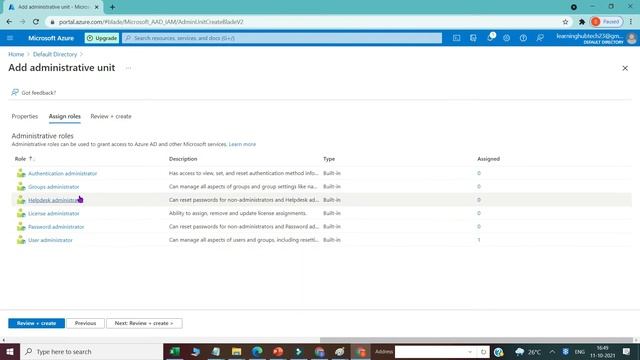 Azure AD Administrative Units - Demo in Hindi смотреть онлайн