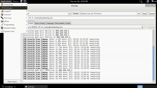 Using Zenmap смотреть онлайн