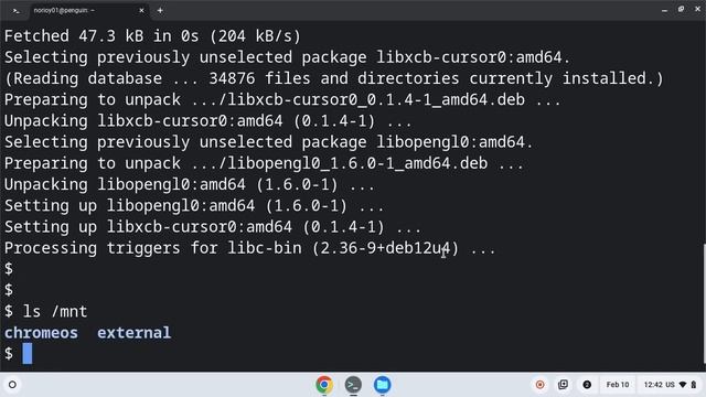 Install OVITO on Chromebook Linux смотреть онлайн