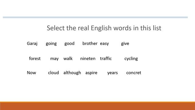 Vocabulary Duolingo English Test - Part 1 смотреть онлайн