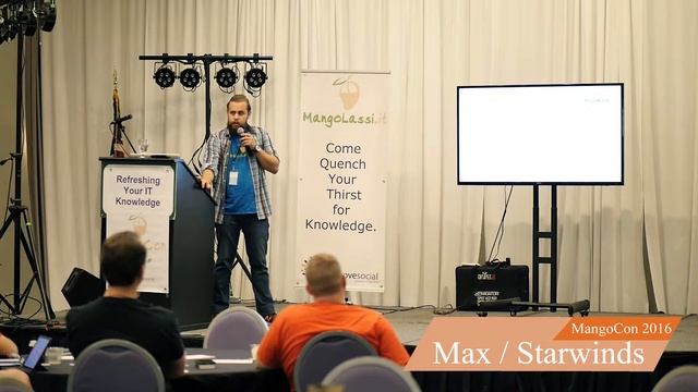 Max Kolomyeytsev of Starwind on Storage | MangoCon 2016 смотреть онлайн