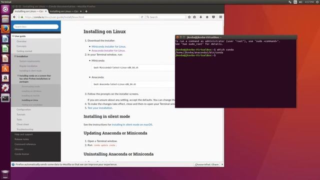 JHU Fall 2017 - Anaconda & Jupyter Notebook Installation Demo смотреть онлайн