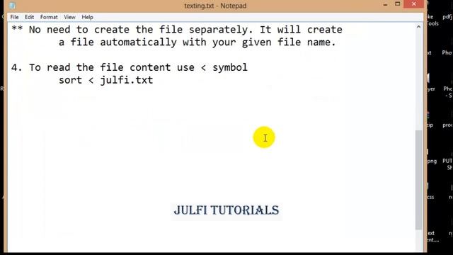 How to save and display DOS command's output from a text file using command redirection operator смотреть онлайн