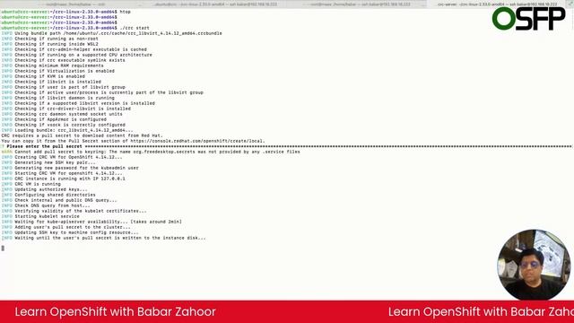 RedHat OpenShift Bootcamp | Code Ready Containers Installation on Linux and Overview of CRC platfor смотреть онлайн