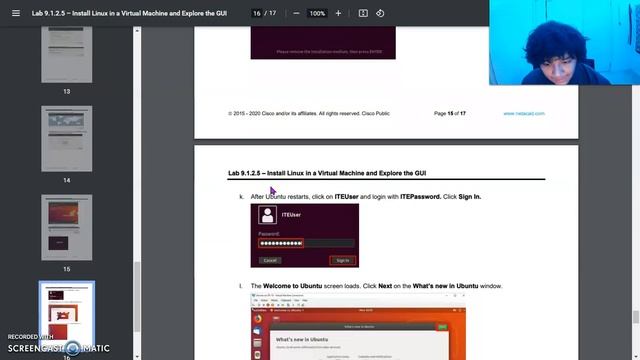 Install Linux in a Virtual Machine and Explore the GUI смотреть онлайн