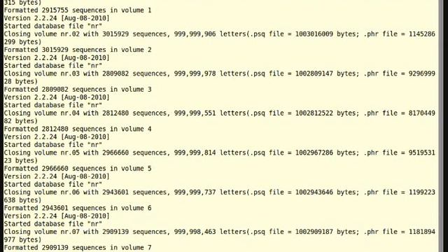 STANDALONE BLAST IN LINUX- blastall смотреть онлайн