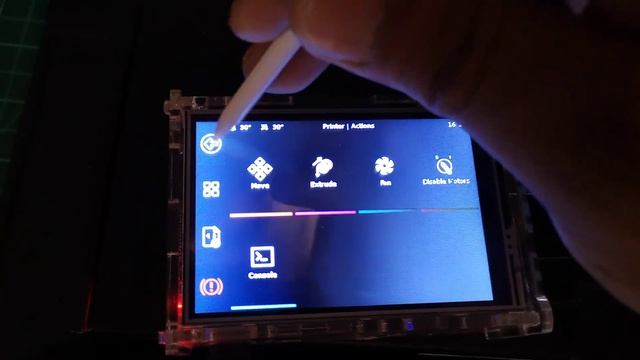 Klipper Mainsail running on a Raspberry Pi 4 with 3.5 inch Touchscreen смотреть онлайн